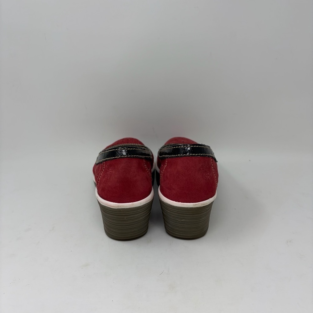 Fly London Yobe Yika Perforated Wedge Sandal Size 37 or US 6.5/7 - Picture 3 of 12